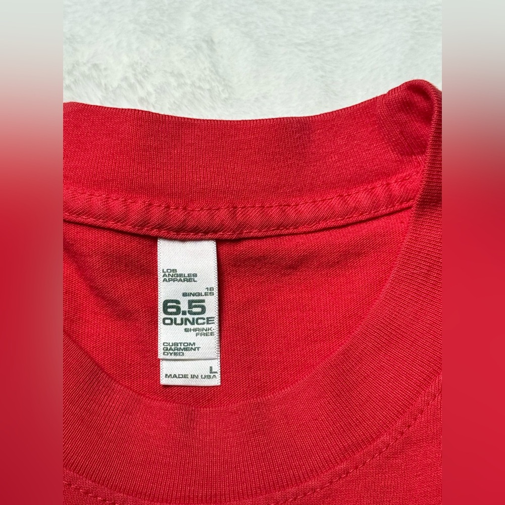 Jason Takes Manhattan Friday The 13th Short Sleeve Red Tee Size Large - Picture 7 of 11